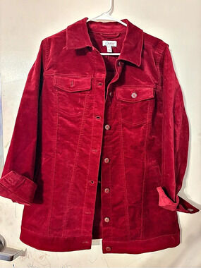d&co. Corduroy Jacket Size Medium Like New